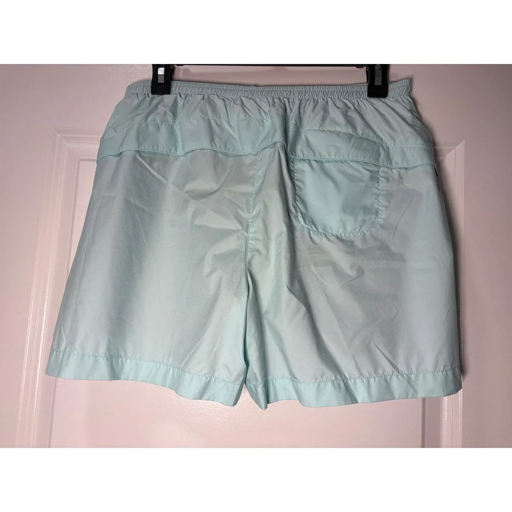 Nike Womens Mint Green Running Shorts‎ w/ Liner and Zipper Pockets